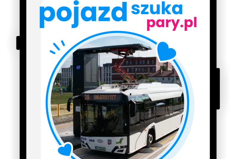 Grafika - ogłoszenie matrymonialne autobusu