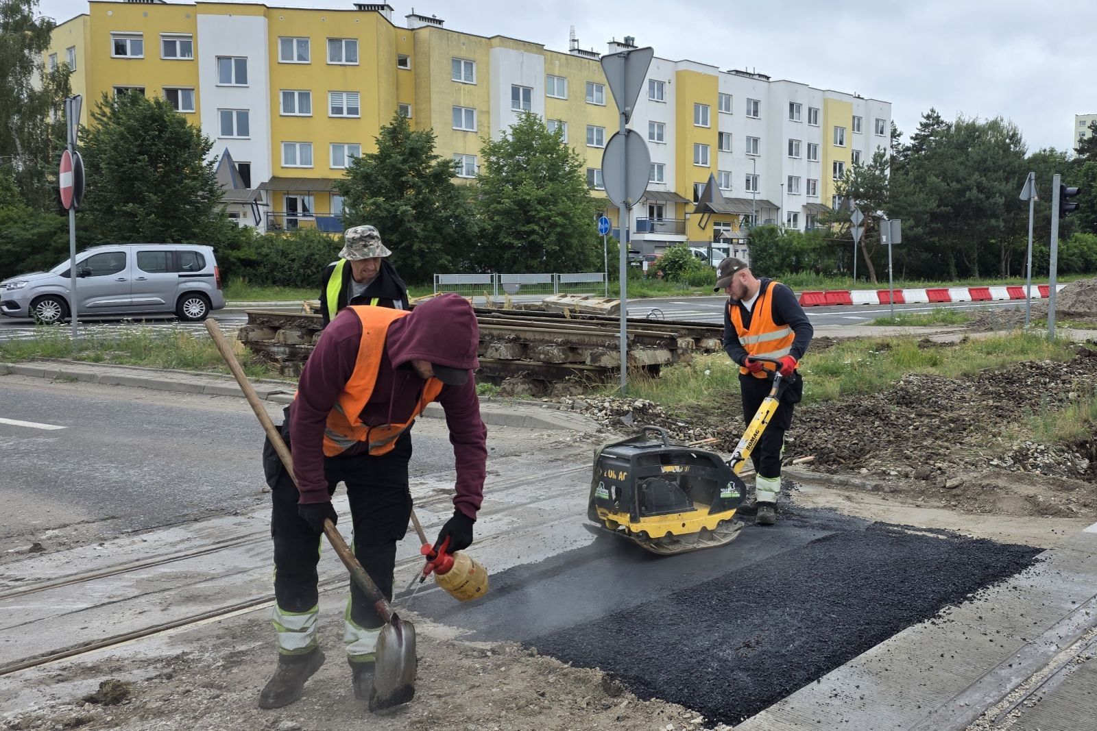 Modernizacja torowiska w Toruniu
