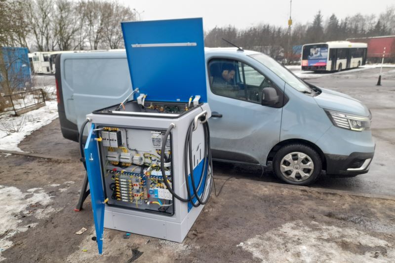 Ładowarka do autobusu elektrycznego