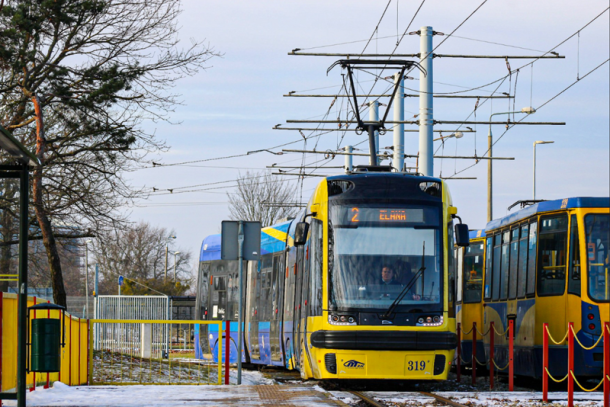 Tramwaj zimą