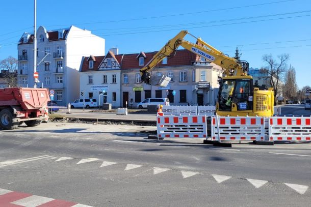 Skrzyżowanie ul. Kościuszki/Batorego w Toruniu